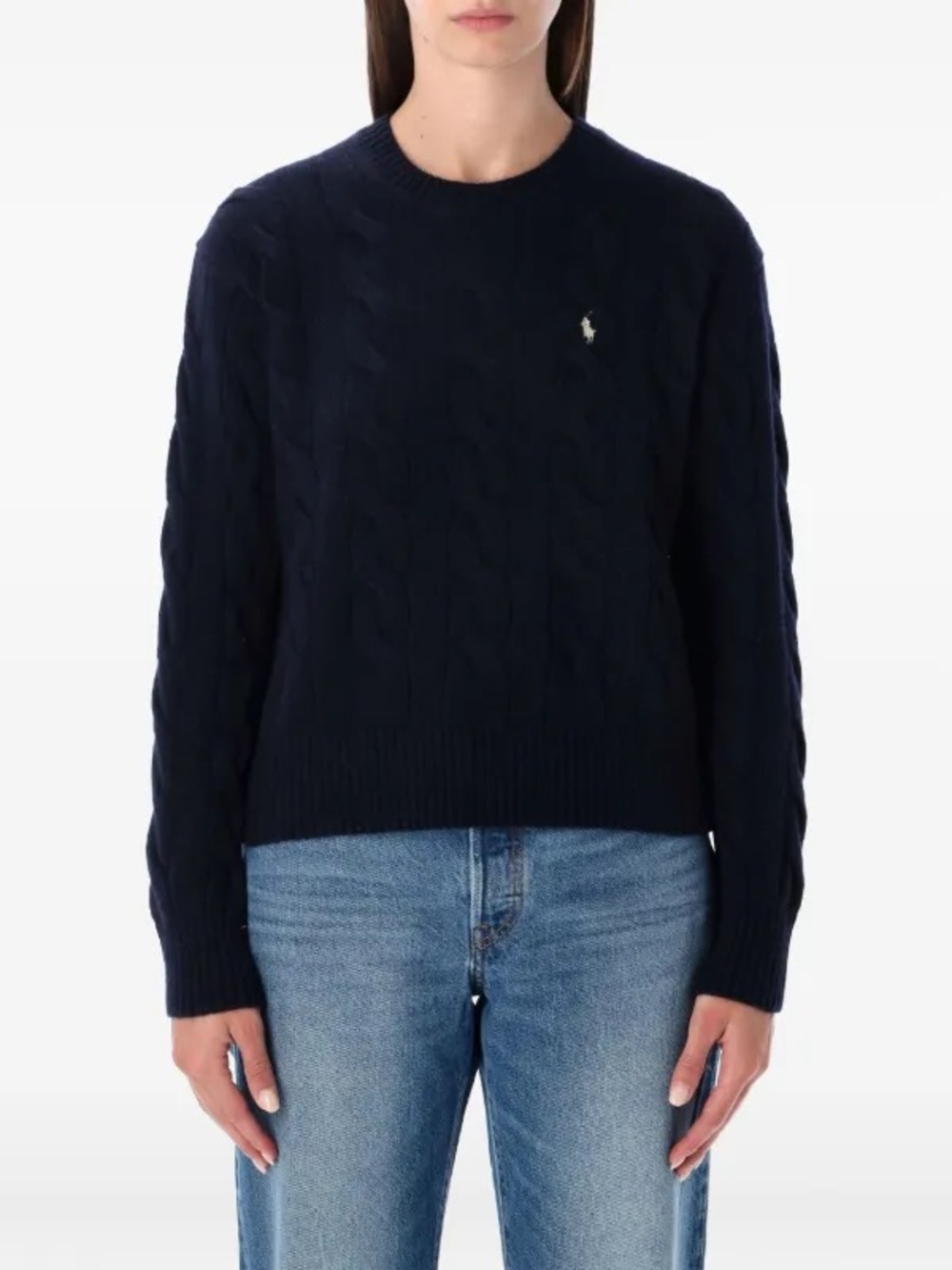 Cable-Knit Wool-Cashmere Sweater
Polo Ralph Lauren